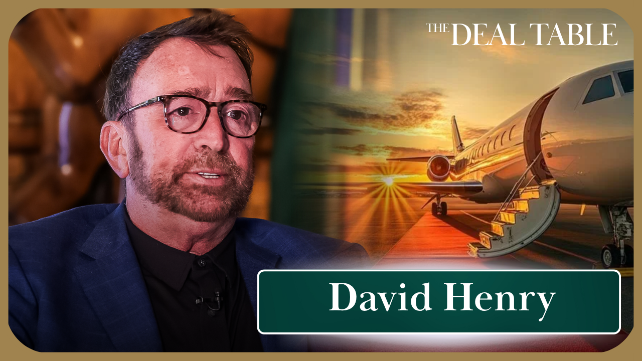 From Radio Sales to $20 Million Jets - Episode thumbnail featuring David Henry