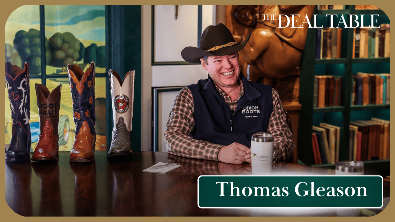 He Left Oil & Gas to Buy a 130-Year-Old Boots Company - Episode 42 featuring Thomas Gleason