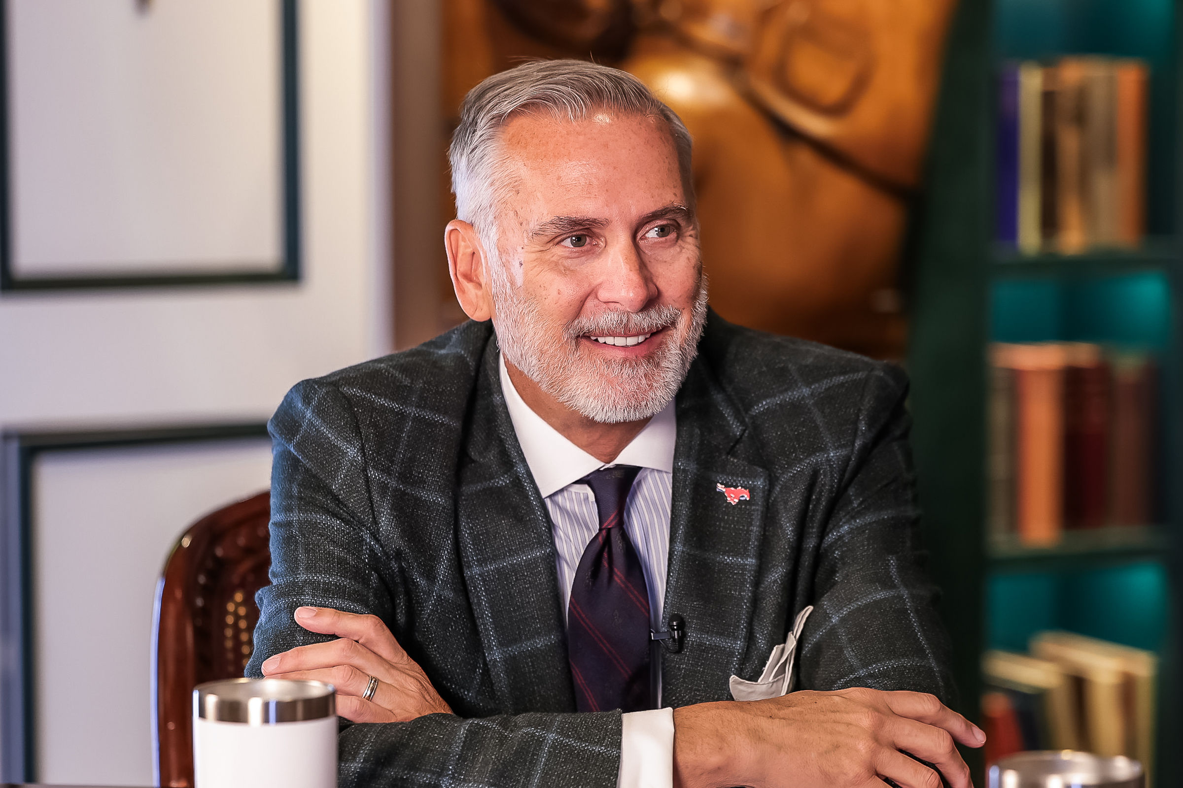 Portrait of Dr. Tony Bridwell, Chief Talent Officer at The Encompass Group