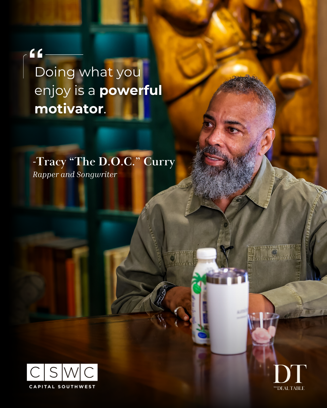 Tracy 'The D.O.C.' Curry - Quote Card 1
