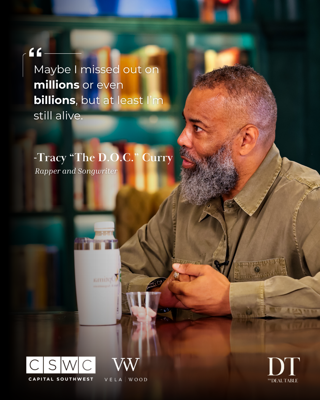 Tracy 'The D.O.C.' Curry - Quote Card 2