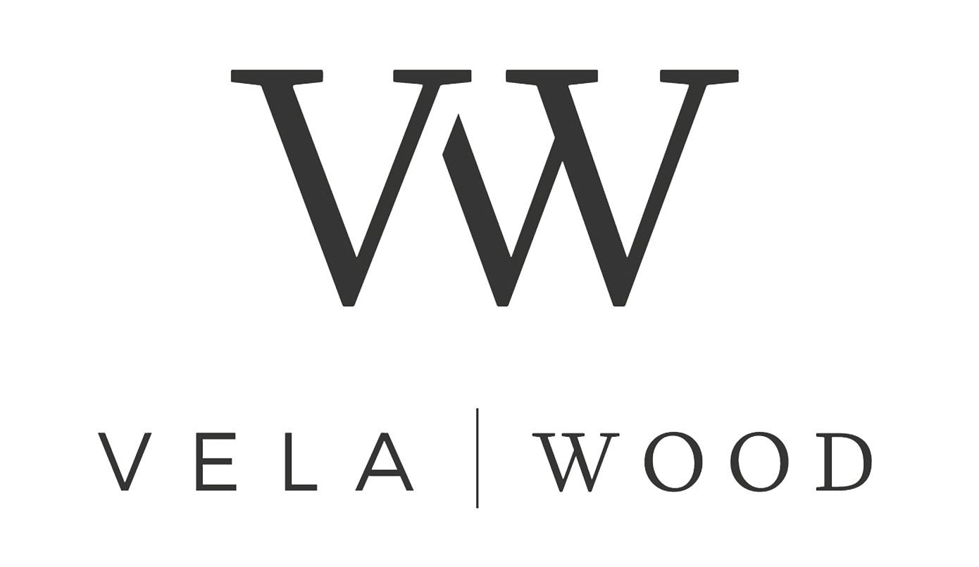Vela Wood logo - Past Sponsor of The Deal Table
