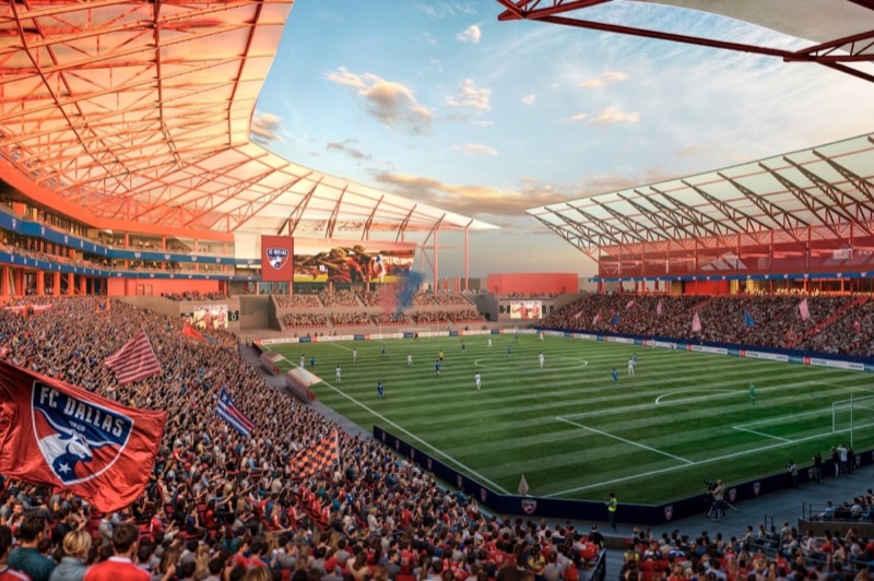 Expansion plans kick off at FC Dallas' Toyota Stadium