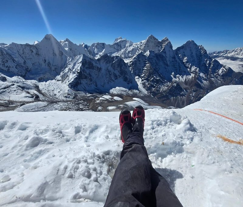 Tyler Andrews and Chris Fisher Bag Different FKTs on Ama Dablam